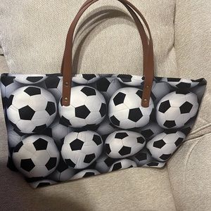 Fútbol soccerTote Beatiful with zipper